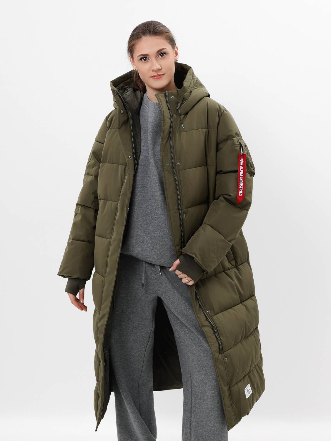 Куртка / Парка теплая женская "Sierra Gen II" (OG-107 Green) Alpha Industries