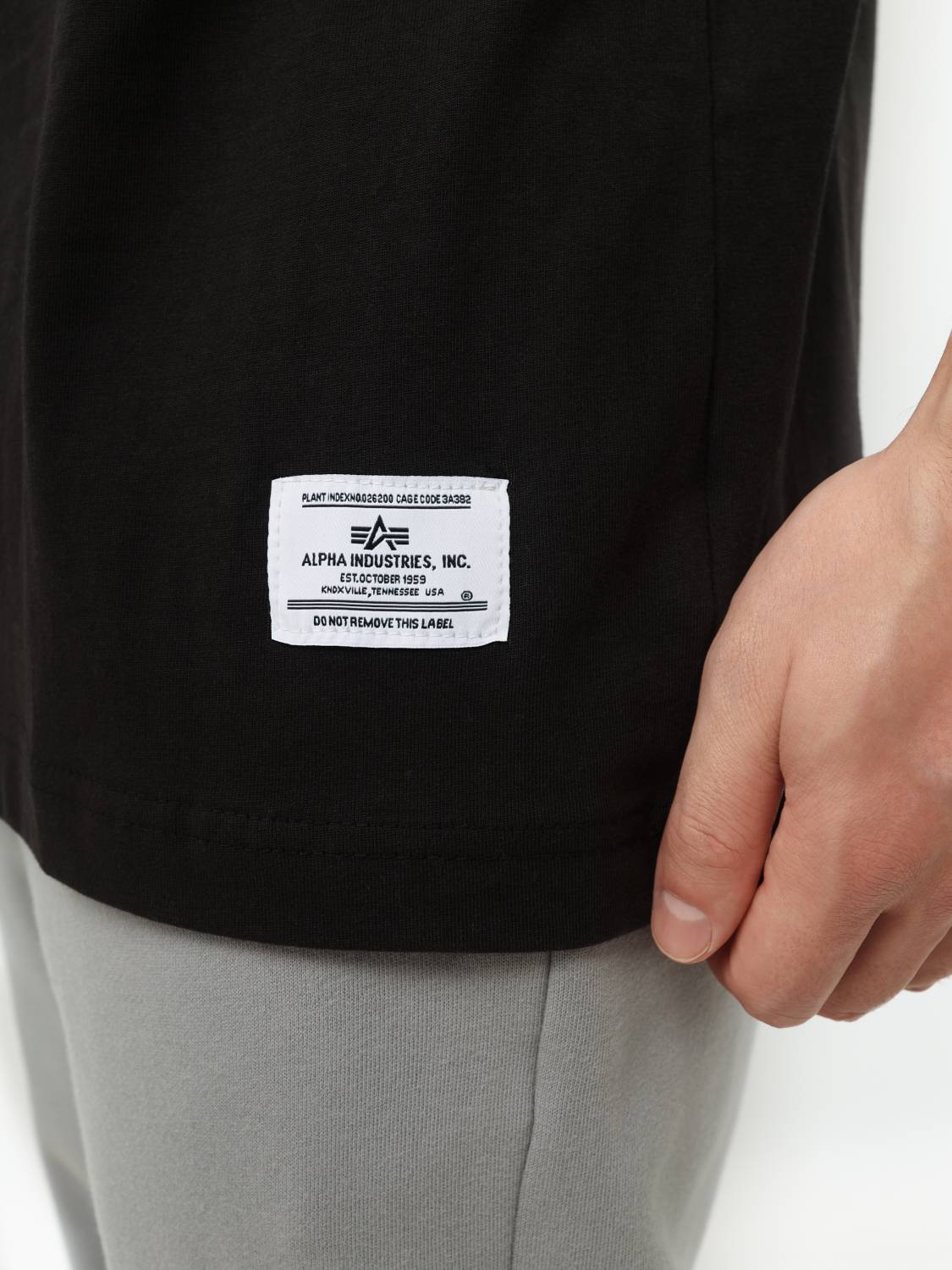 Футболка "Alpha Boxer" (Black) Alpha Industries