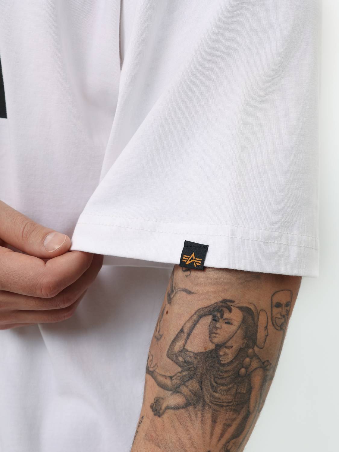 Футболка "Alpha Boxer" (White) Alpha Industries