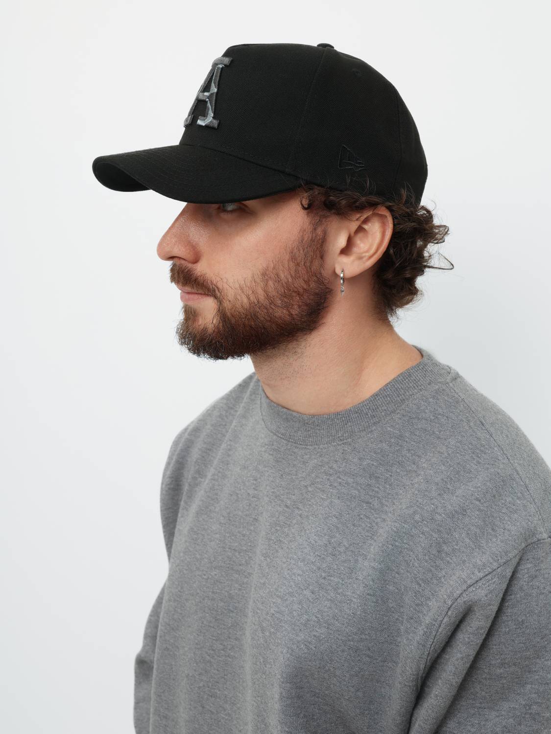 Кепка / Бейсболка ''New Era X'' (Black) Alpha Industries