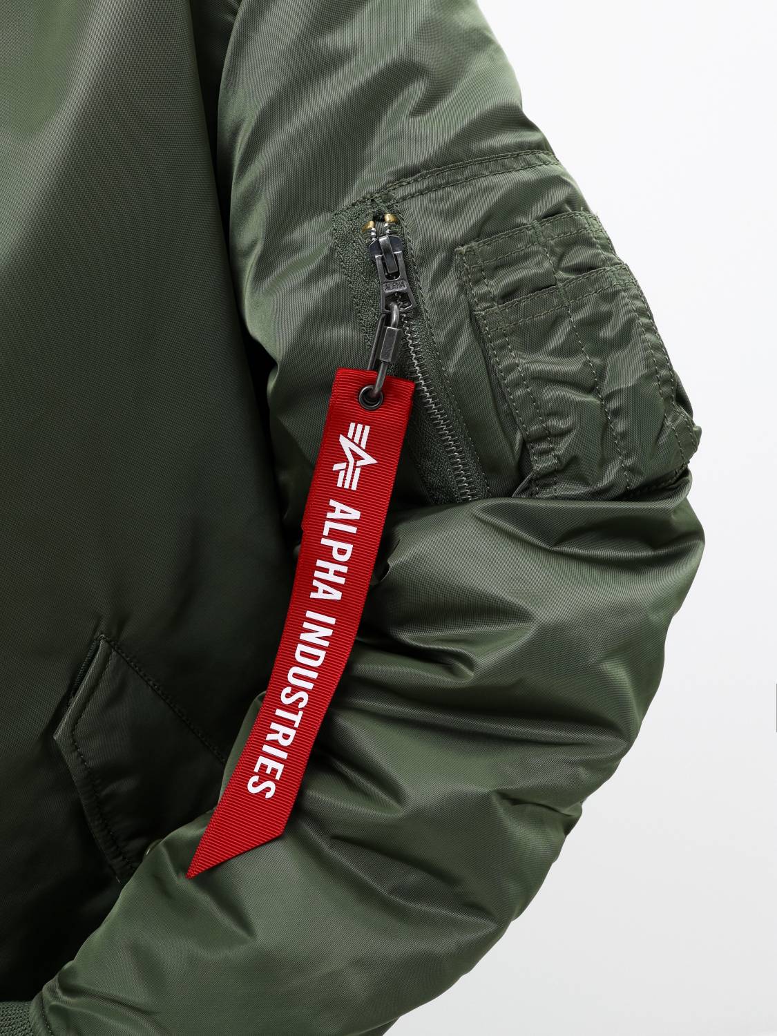 Куртка / Бомбер утепленный женский ''MA-1 W'' (Sage) Alpha Industries