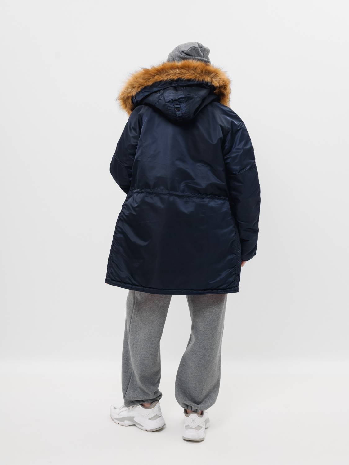 Куртка / Парка теплая женская "N-3B W" (Replica Blue) Alpha Industries