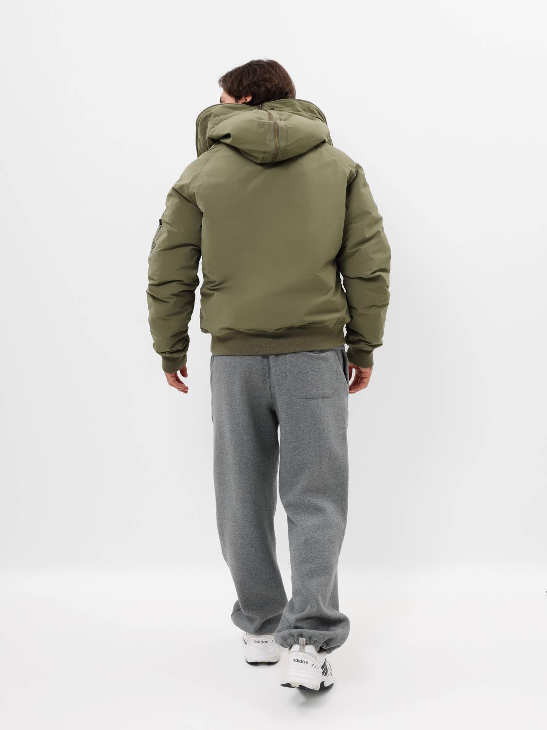 Куртка / Парка теплая мужская "N-2B Altitude" (OG-107 Green) Alpha Industries