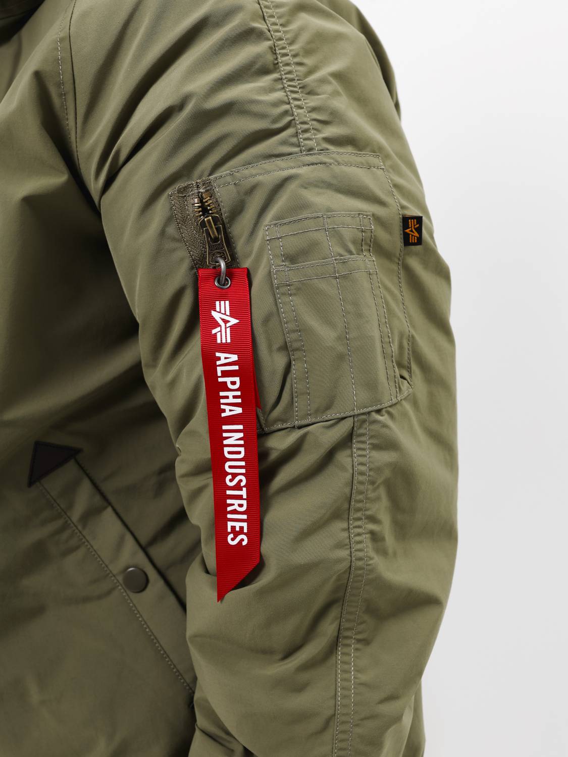Куртка / Парка теплая мужская "N-2B Altitude" (OG-107 Green) Alpha Industries