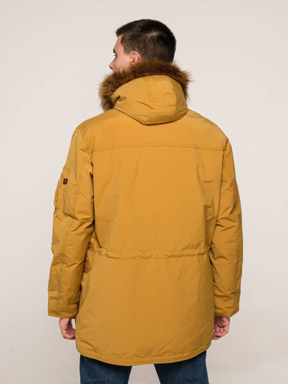 Куртка / Парка теплая пуховая мужская "N-3B Alpine Gen II" (Tumbleweed) Alpha Industries