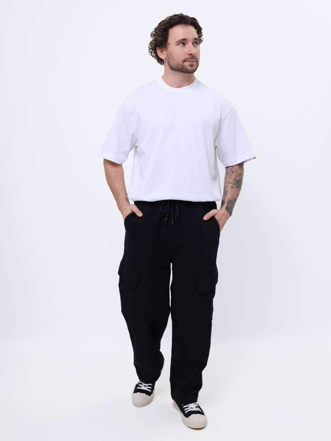 Брюки карго мужские "Cargo CTN'' (Black) Alpha Industries