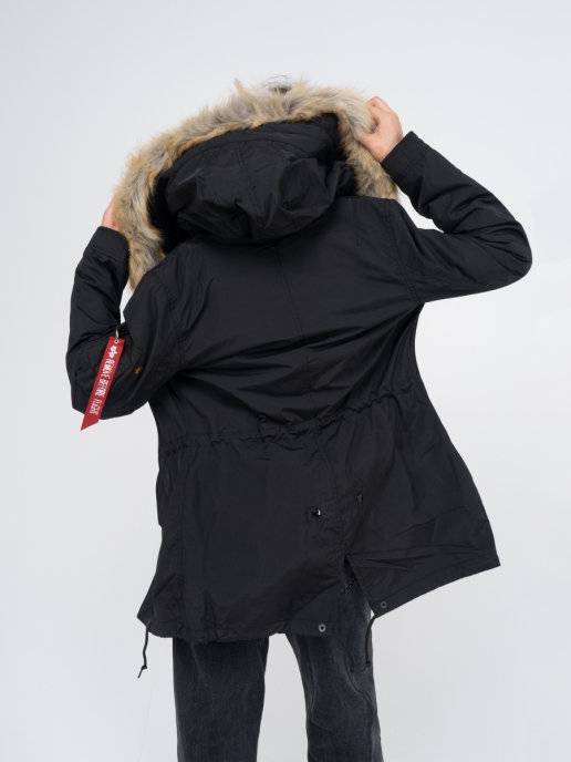 Куртка / Парка утепленная женская "J-4 Impact Fishtail Parka W" (Black) Alpha Industries Куртка / Парка утепленная женская "J-4 Impact Fishtail Parka W" (Black) Alpha Industries