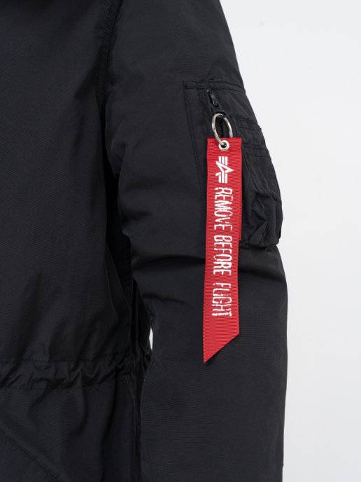 Куртка / Парка утепленная женская "J-4 Impact Fishtail Parka W" (Black) Alpha Industries Куртка / Парка утепленная женская "J-4 Impact Fishtail Parka W" (Black) Alpha Industries