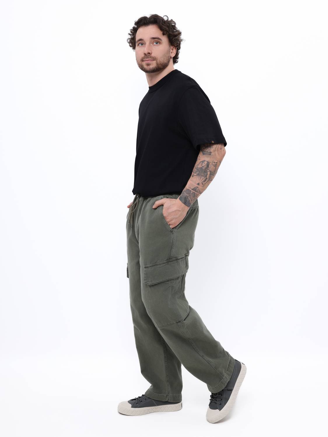 Брюки карго мужские "Cargo CTN'' (OG-107 Green) Alpha Industries