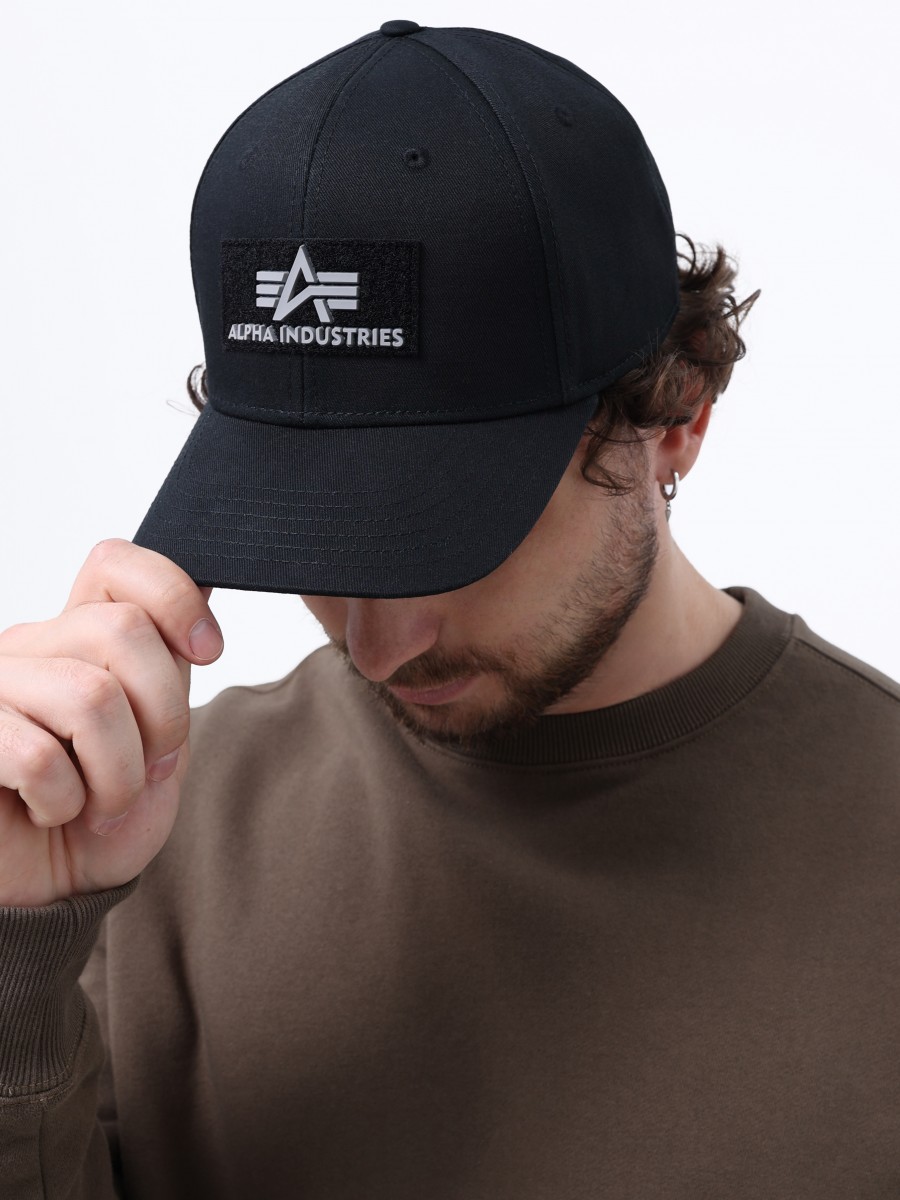 Кепка / Бейсболка ''Cap VLC II'' (Black) Alpha Industries