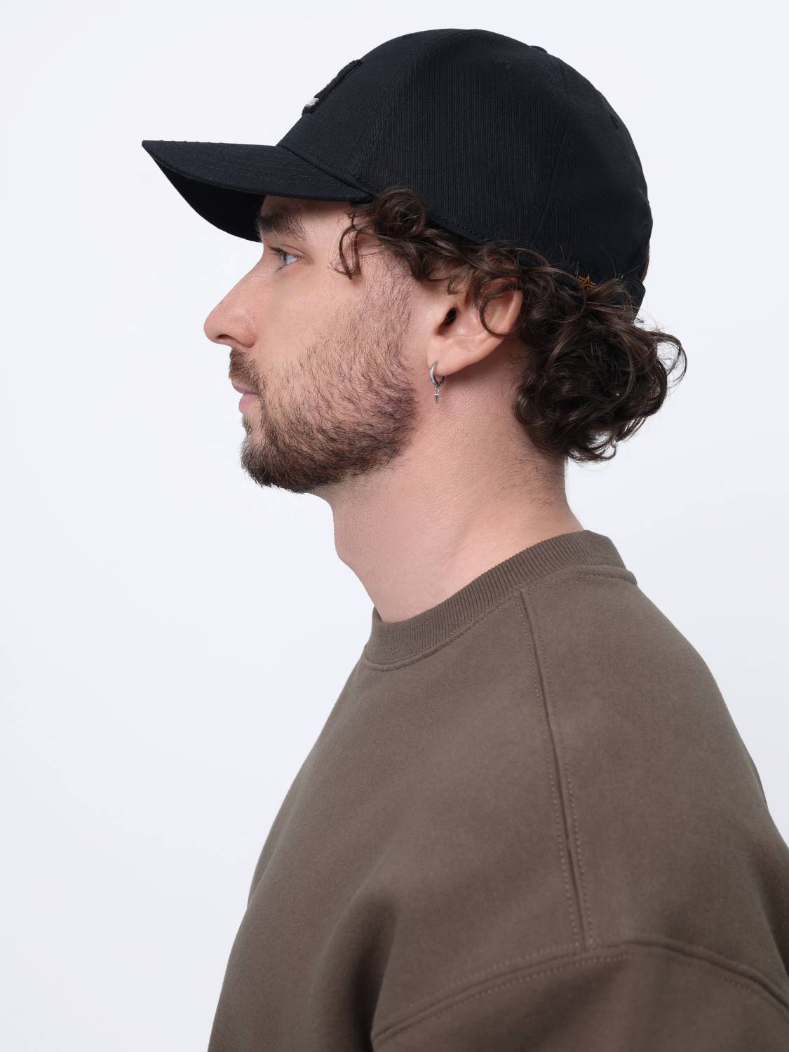 Кепка / Бейсболка ''Cap VLC II'' (Black) Alpha Industries
