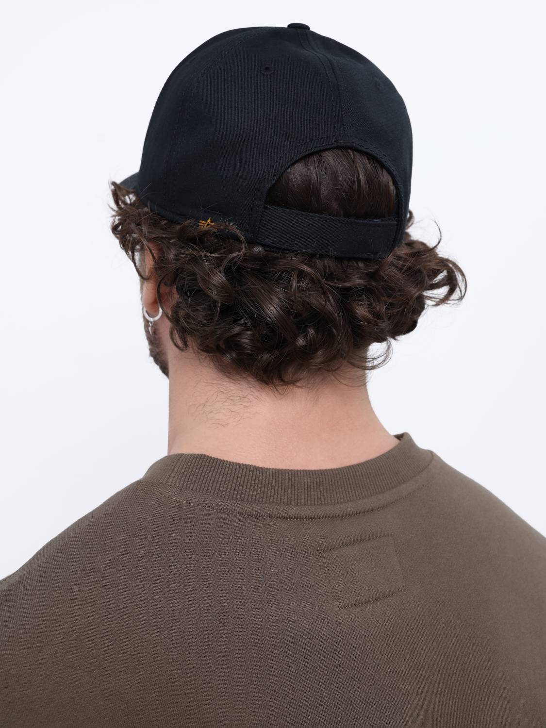 Кепка / Бейсболка ''Cap VLC II'' (Black) Alpha Industries