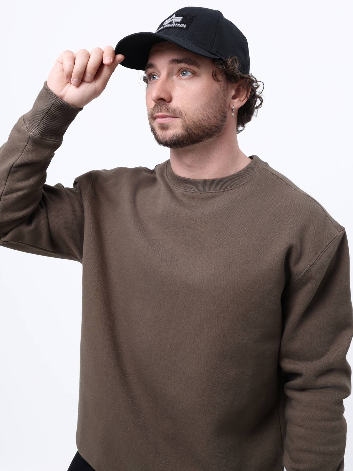 Кепка / Бейсболка ''Cap VLC II'' (Black) Alpha Industries