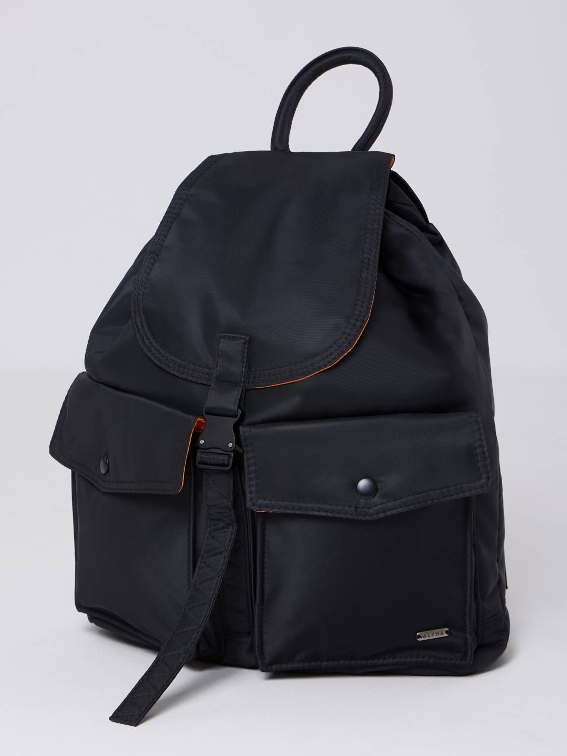 Рюкзак "Nylon Backpack" (Black) Alpha Industries