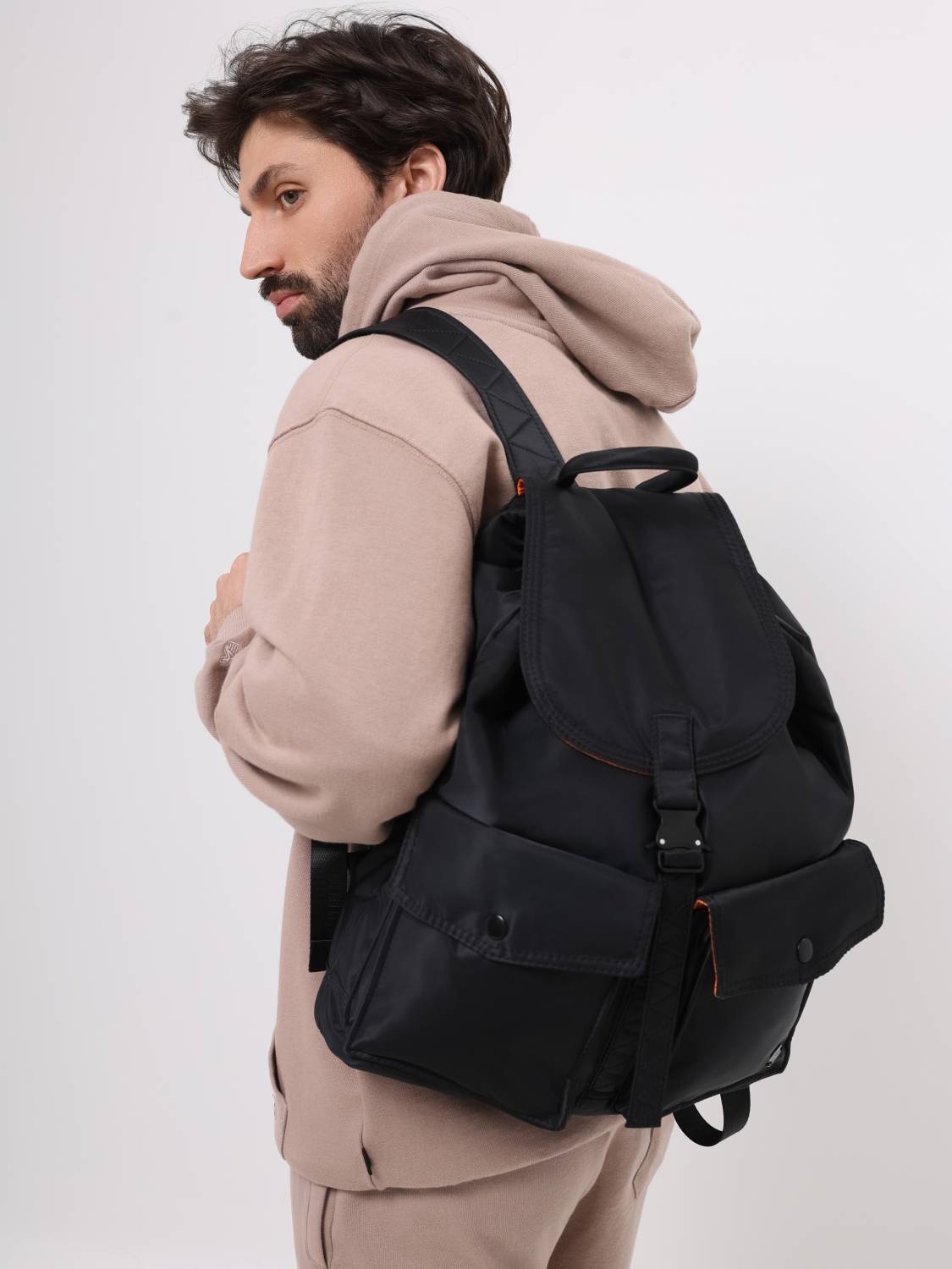 Рюкзак "Nylon Backpack" (Black) Alpha Industries