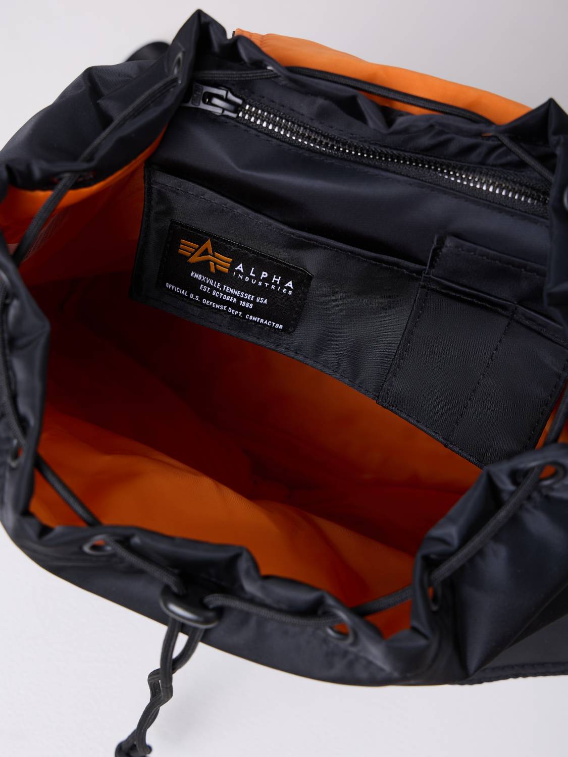 Рюкзак "Nylon Backpack" (Black) Alpha Industries