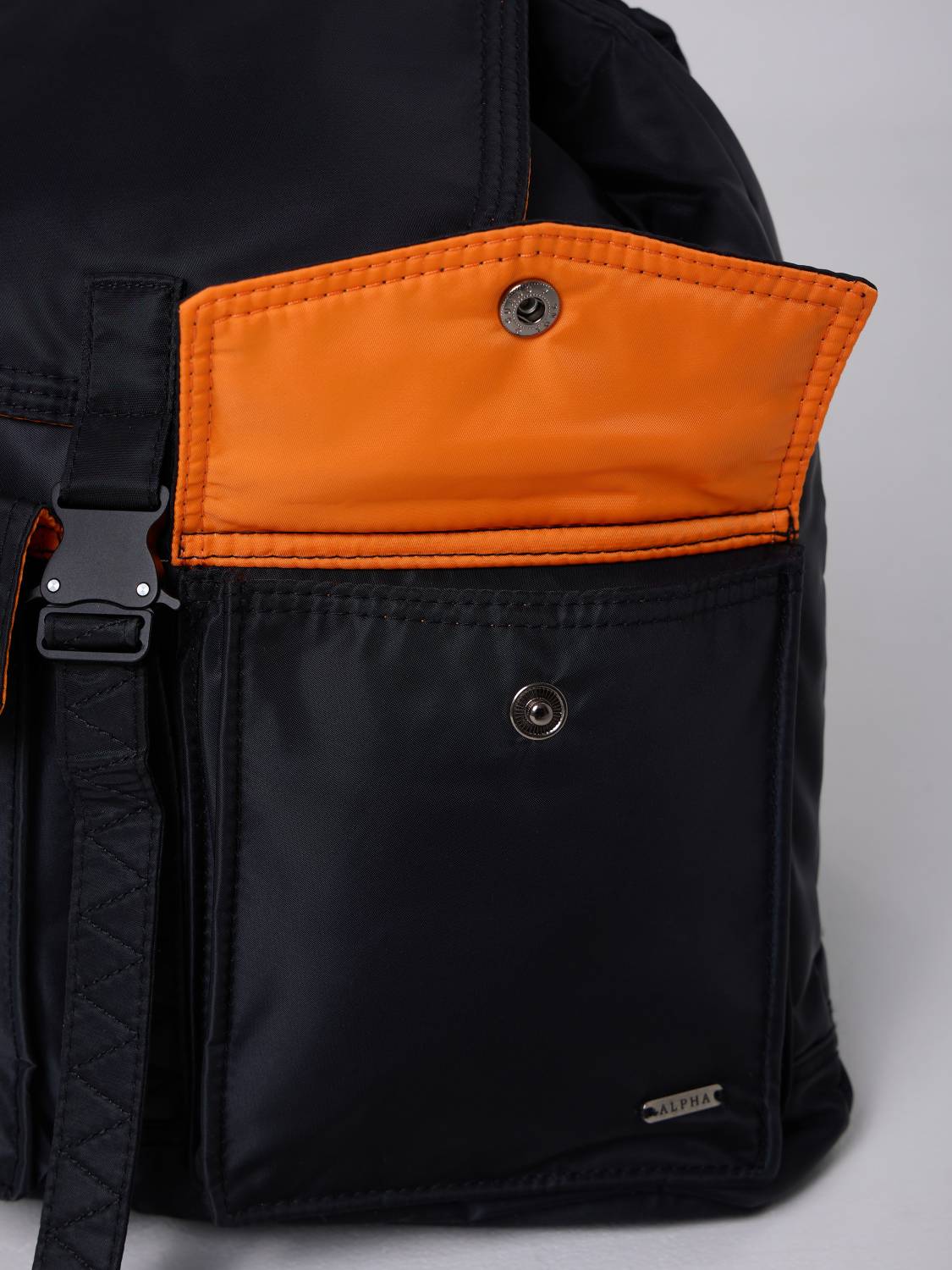 Рюкзак "Nylon Backpack" (Black) Alpha Industries