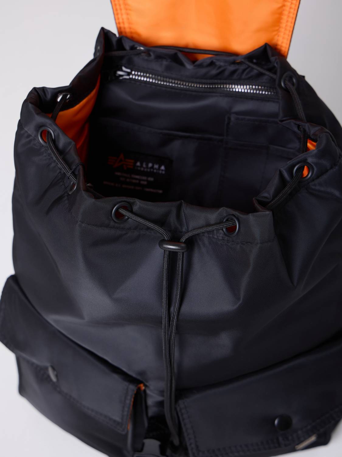 Рюкзак "Nylon Backpack" (Black) Alpha Industries