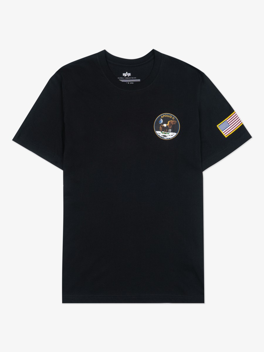 Футболка "Apollo" (Black) Alpha Industries