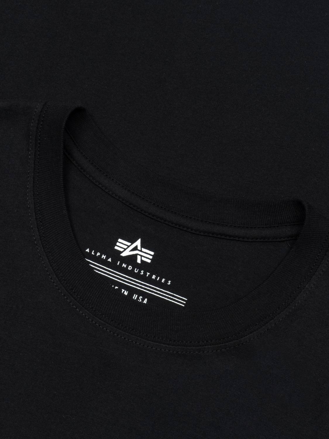 Футболка "Apollo" (Black) Alpha Industries