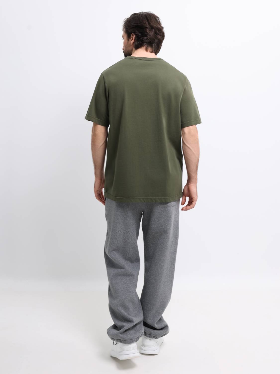 Футболка "Camo Logo" (Olive) Alpha Industries
