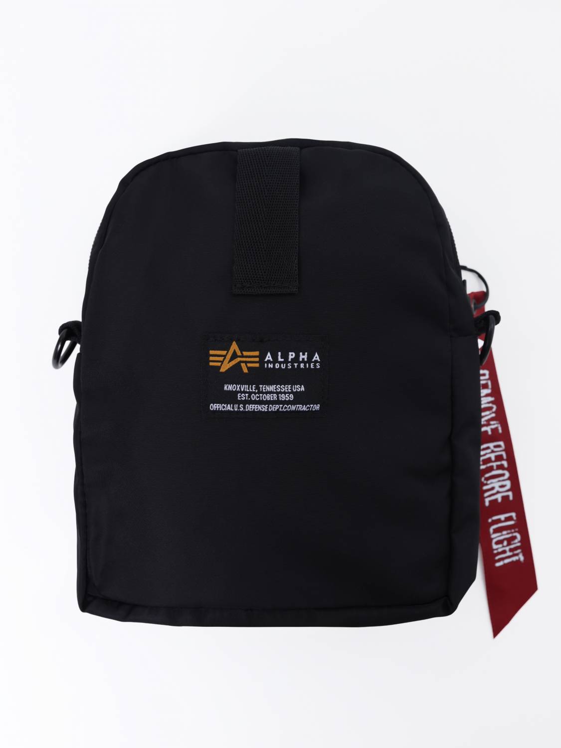 Сумка через плечо "Crew Carry Bag" (Black) Alpha Industries