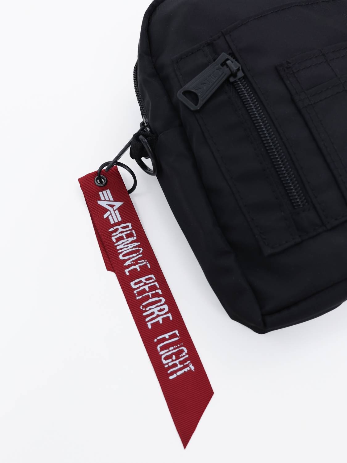 Сумка через плечо "Crew Carry Bag" (Black) Alpha Industries