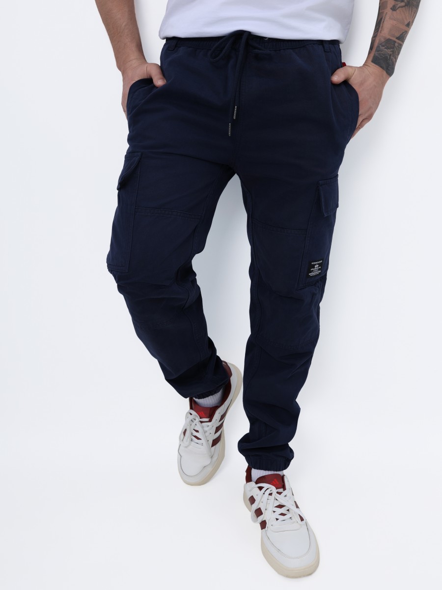 Брюки карго мужские "Cotton Jogger'' (Replica Blue) Alpha Industries