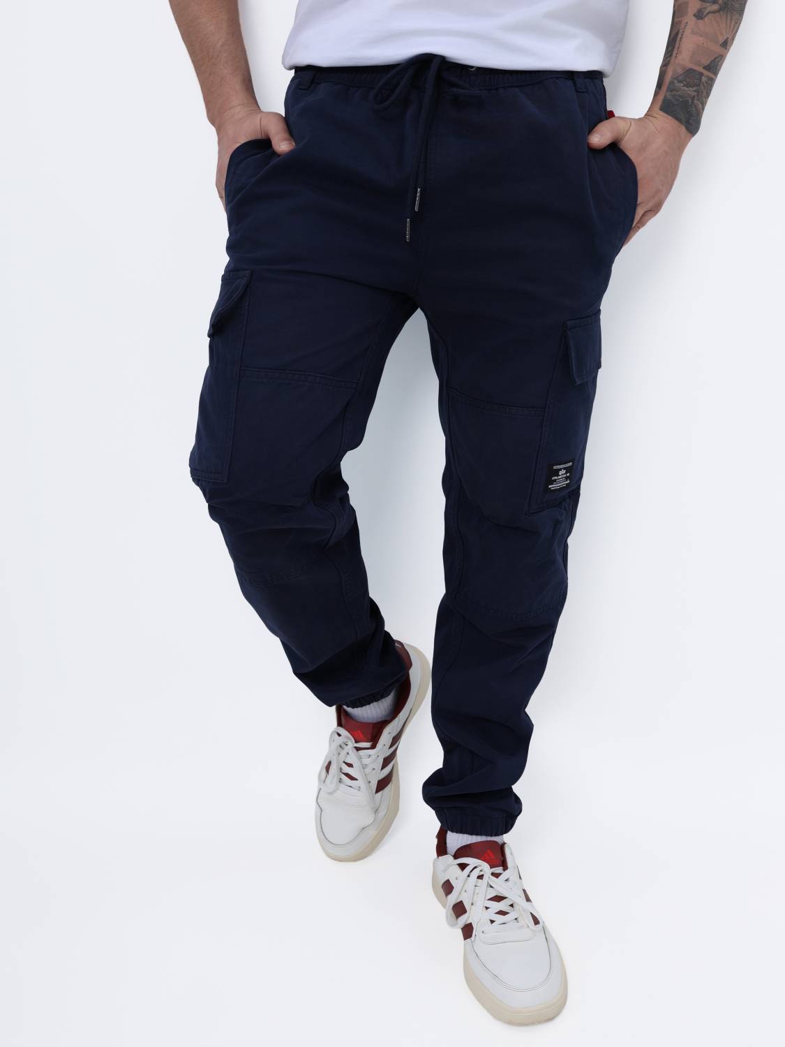 Брюки карго мужские "Cotton Jogger'' (Replica Blue) Alpha Industries