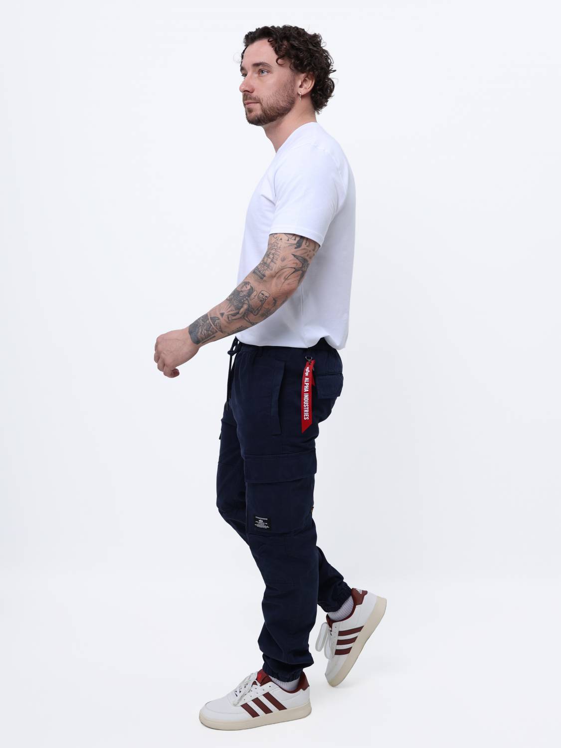 Брюки карго мужские "Cotton Jogger'' (Replica Blue) Alpha Industries