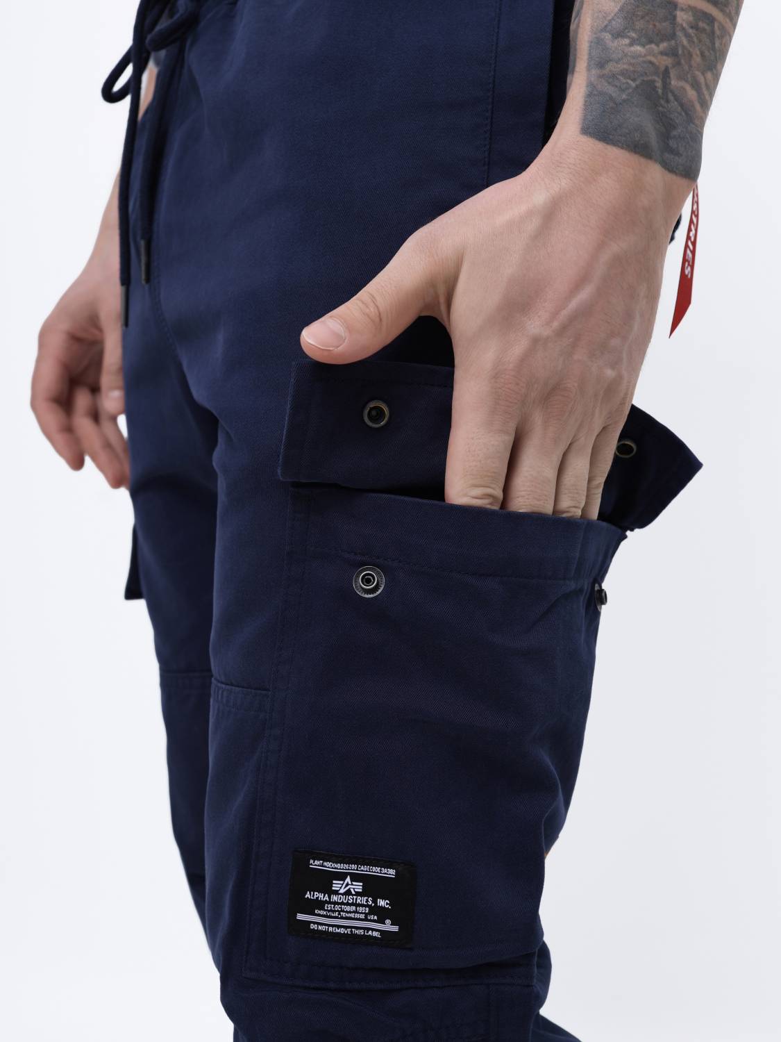 Брюки карго мужские "Cotton Jogger'' (Replica Blue) Alpha Industries