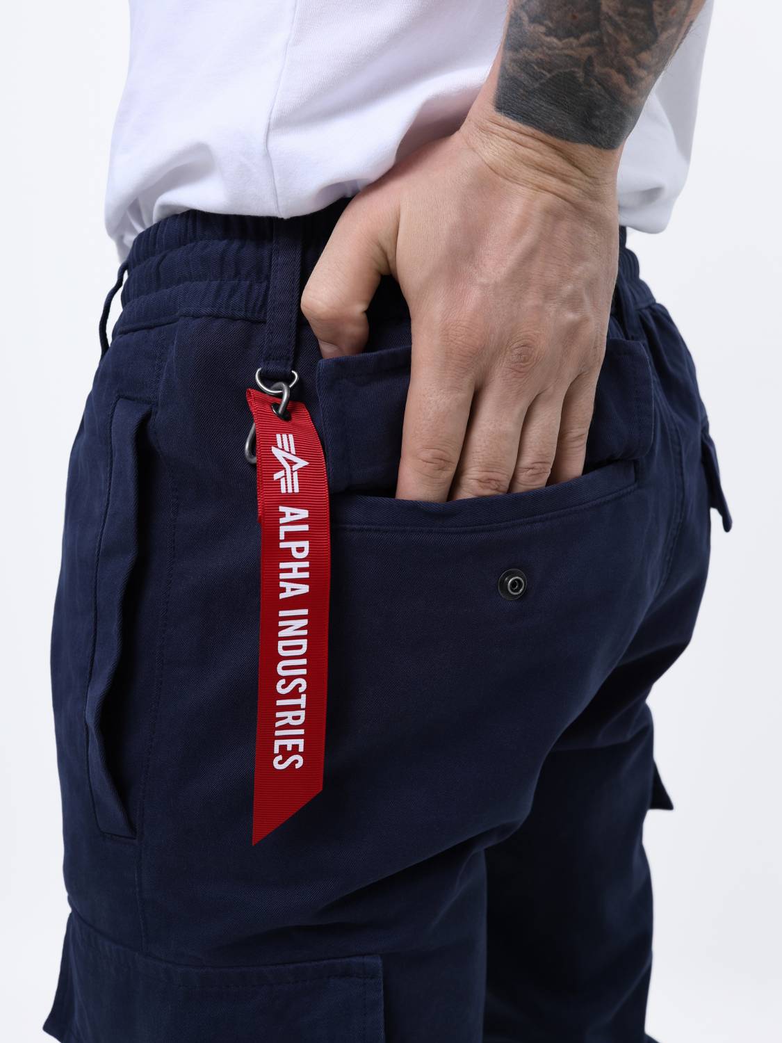 Брюки карго мужские "Cotton Jogger'' (Replica Blue) Alpha Industries