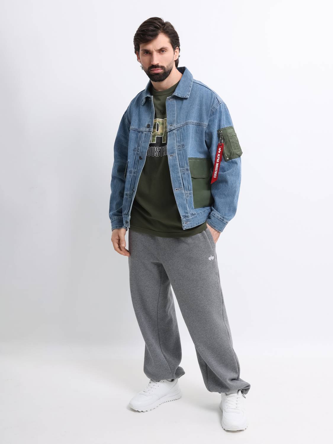 Куртка "Denim Jacket" (Replica Blue) Alpha Industries