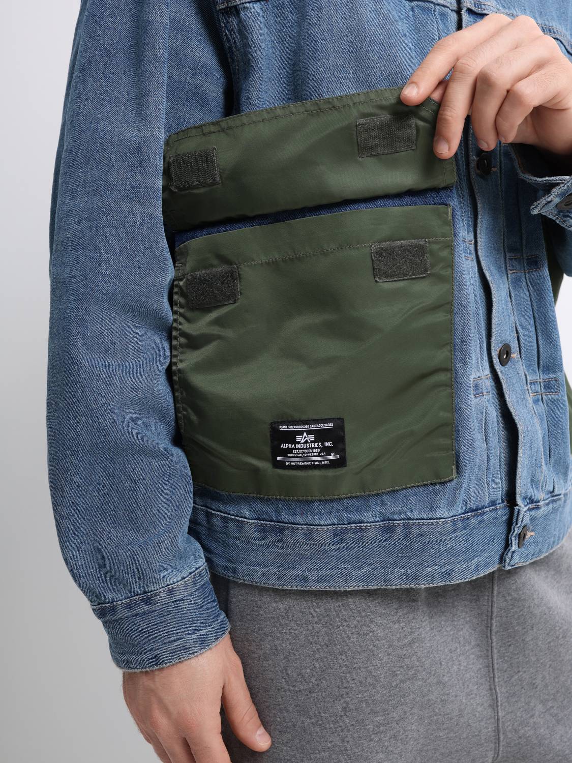 Куртка "Denim Jacket" (Replica Blue) Alpha Industries