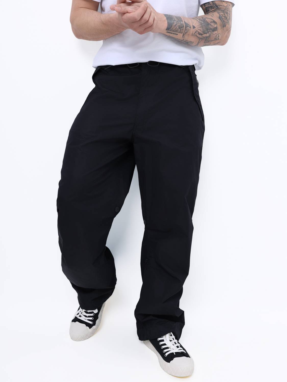 Брюки спортивные "Parachute Pant'' (Black) Alpha Industries