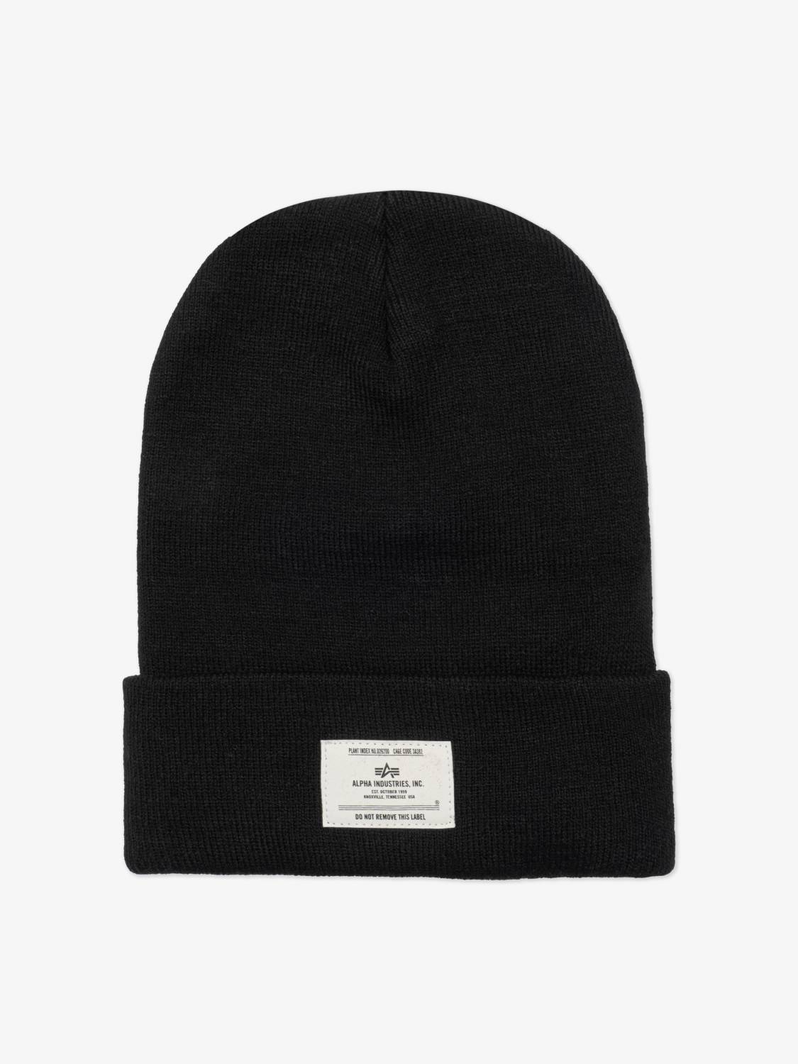 Шапка "Essential Beanie" (Black) Alpha Industries