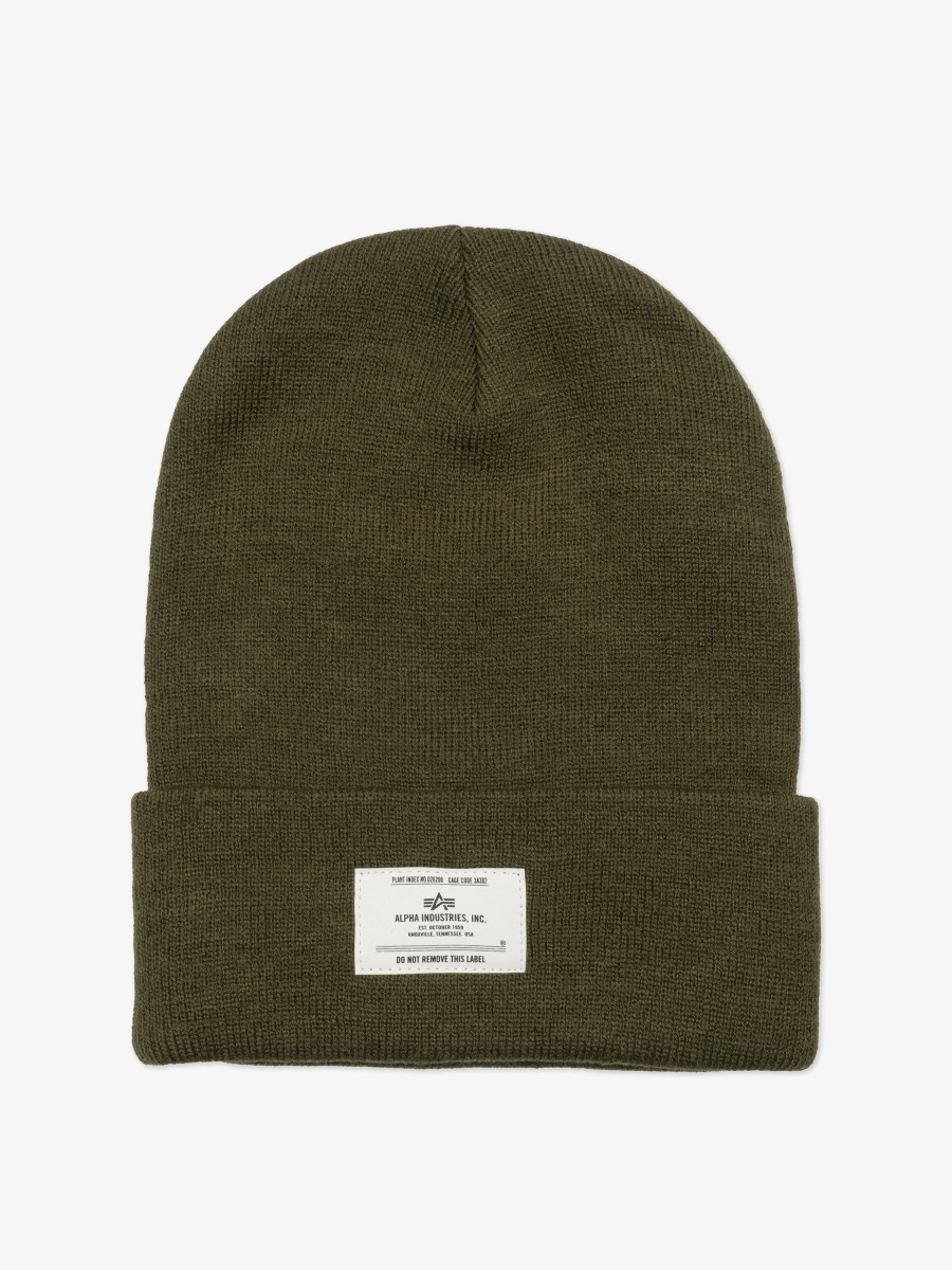 Шапка "Essential Beanie" (Olive) Alpha Industries