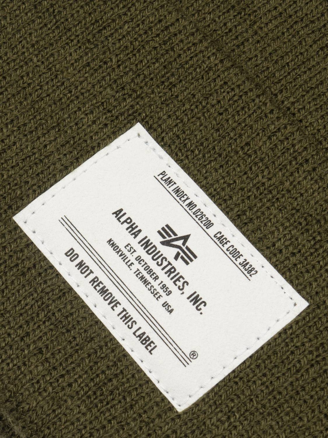 Шапка "Essential Beanie" (Olive) Alpha Industries
