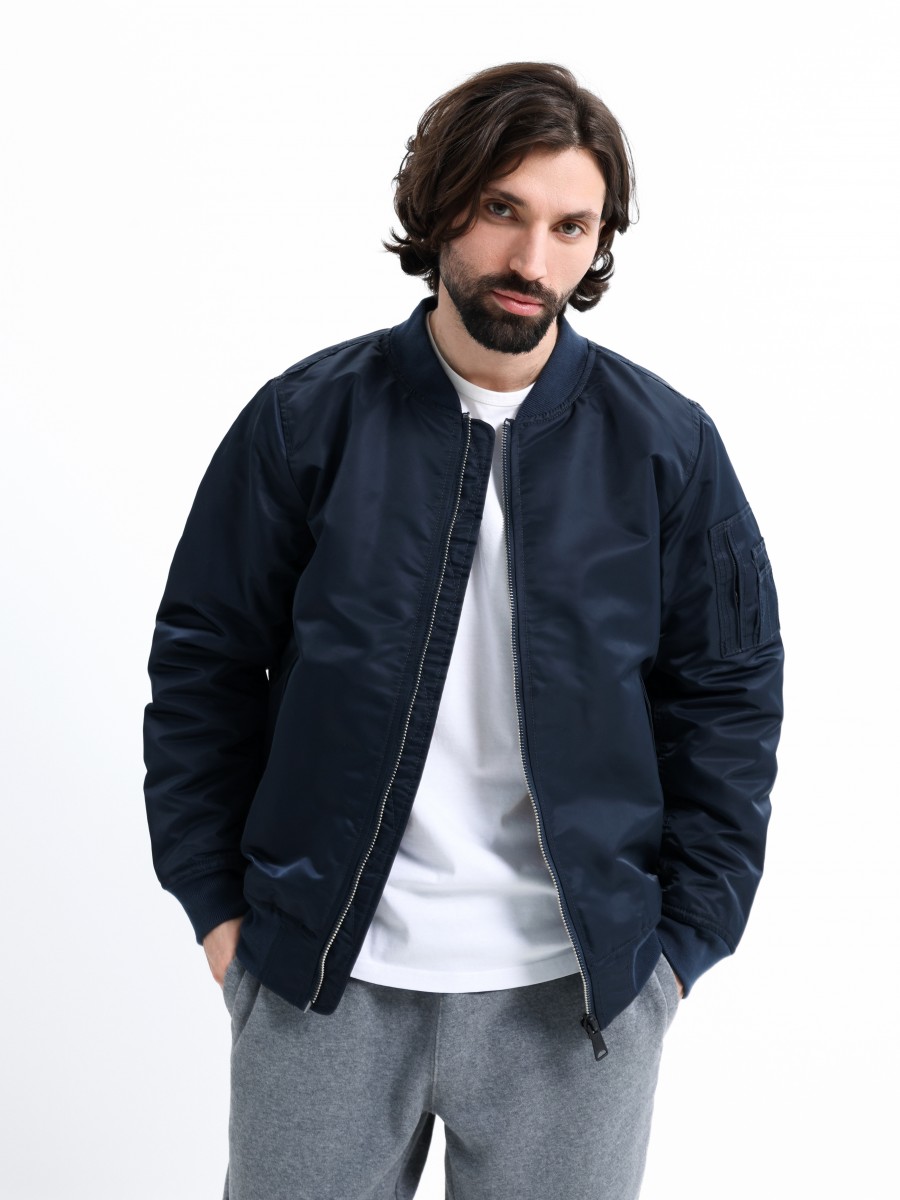 Куртка / Бомбер утепленный мужской ''Row'' (Midnight) Vintage Industries