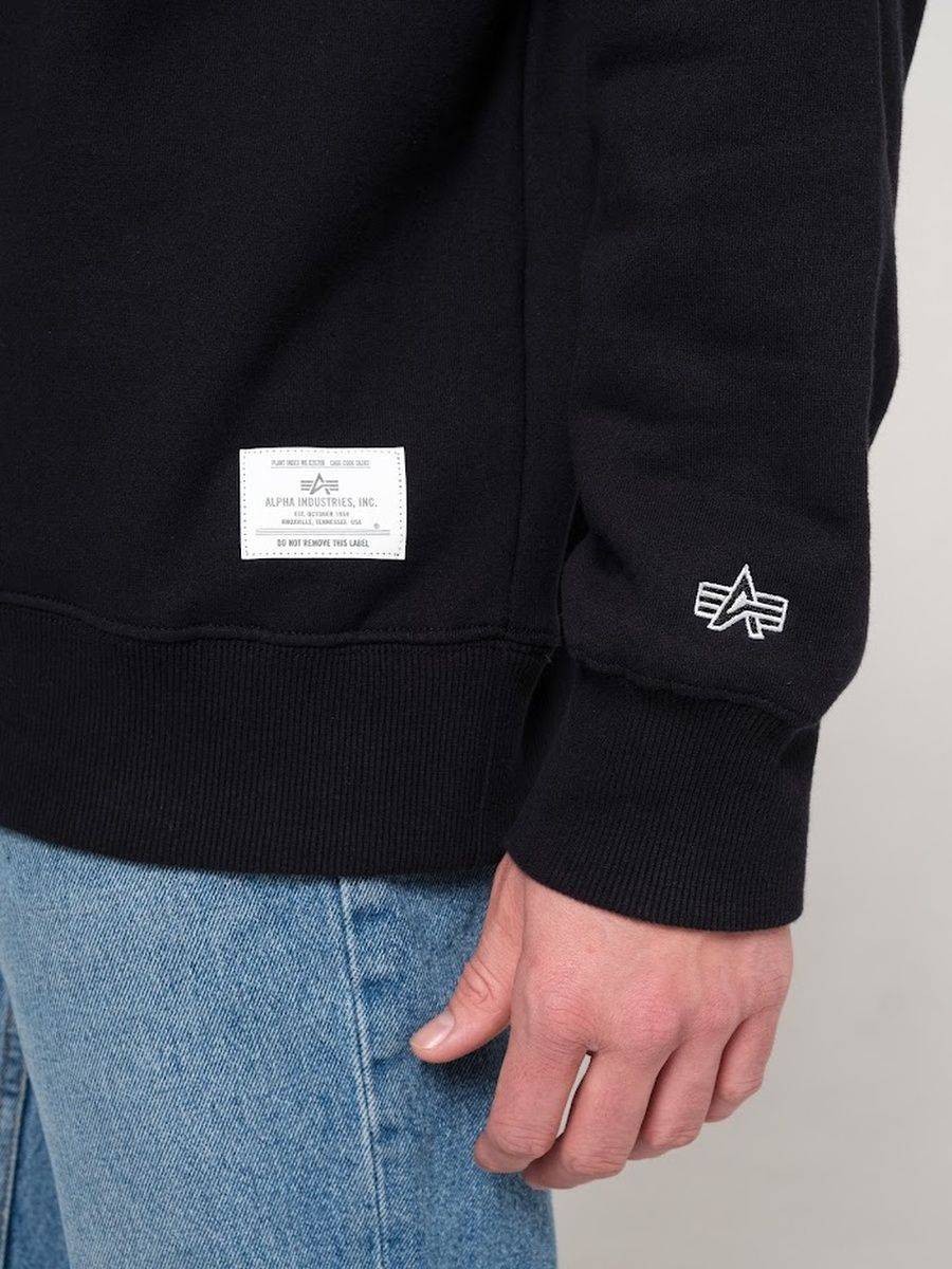 Свитшот / Толстовка "Essential Crewneck" (Replica Blue) Alpha Industries
