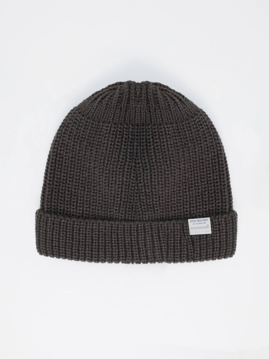 Шапка ''Essential Watch Cap" (Medium Charcoal Heather) Alpha Industries