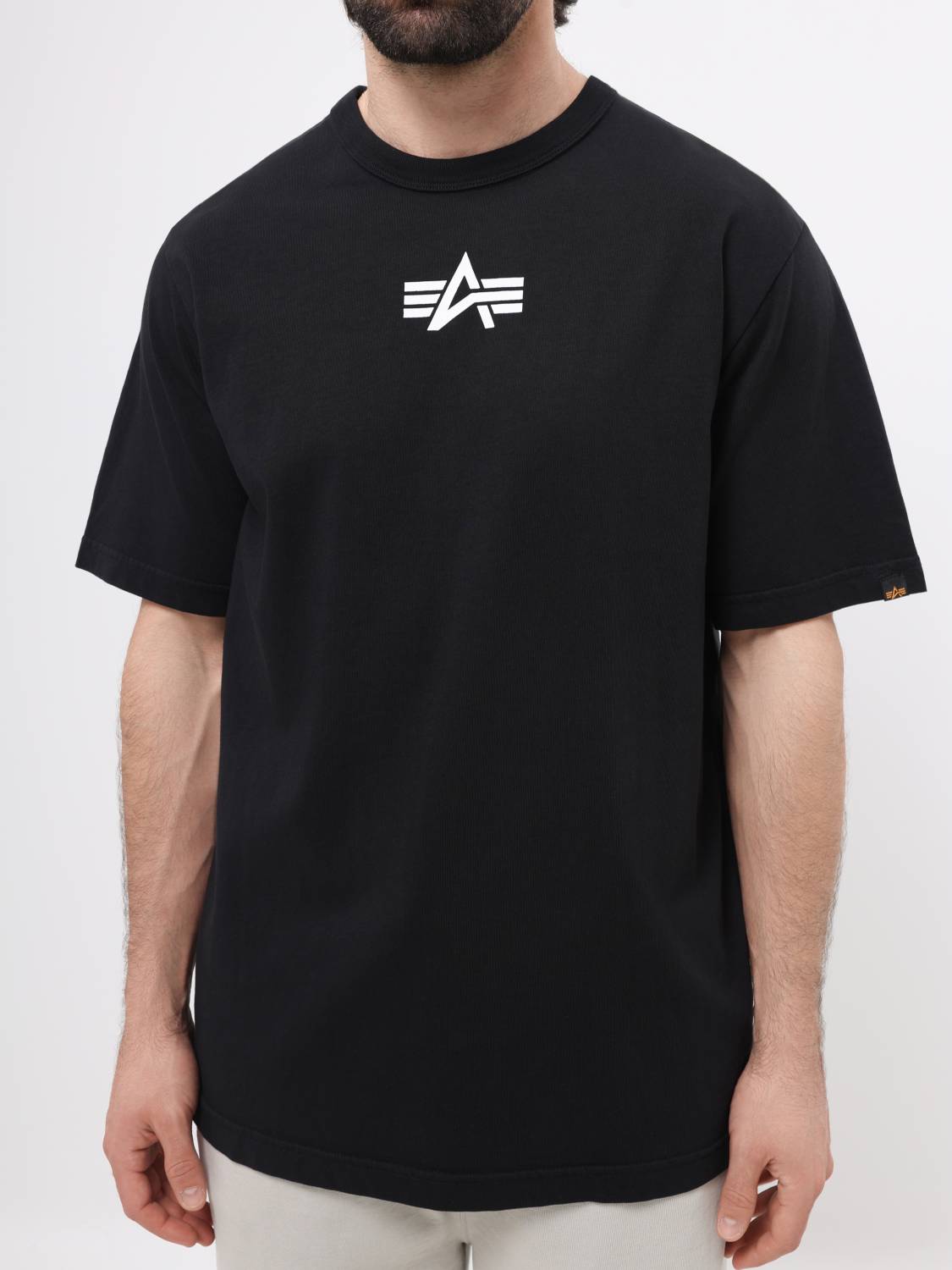 Футболка "Born Of Purpose" (Black) Alpha Industries