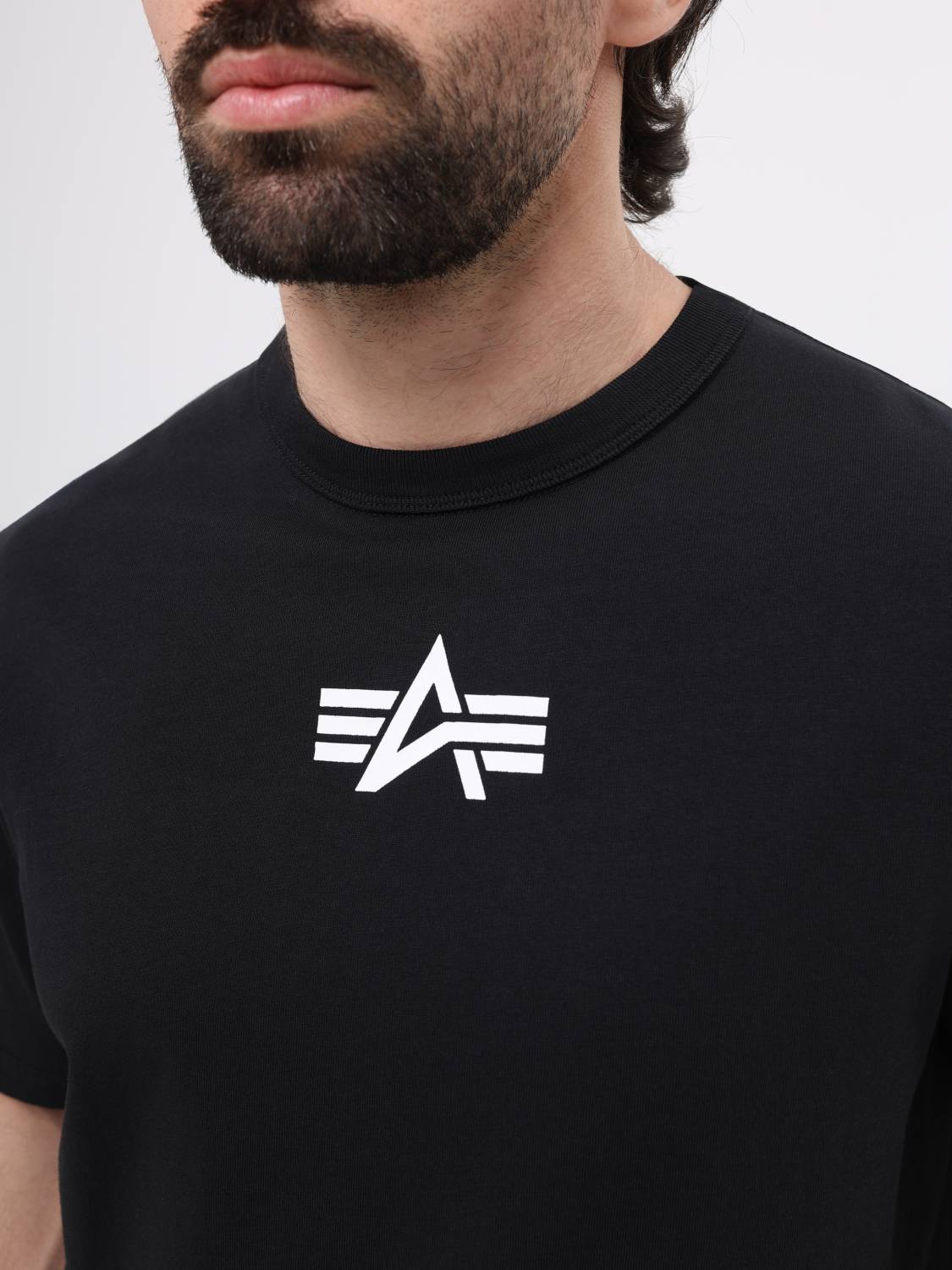 Футболка "Born Of Purpose" (Black) Alpha Industries