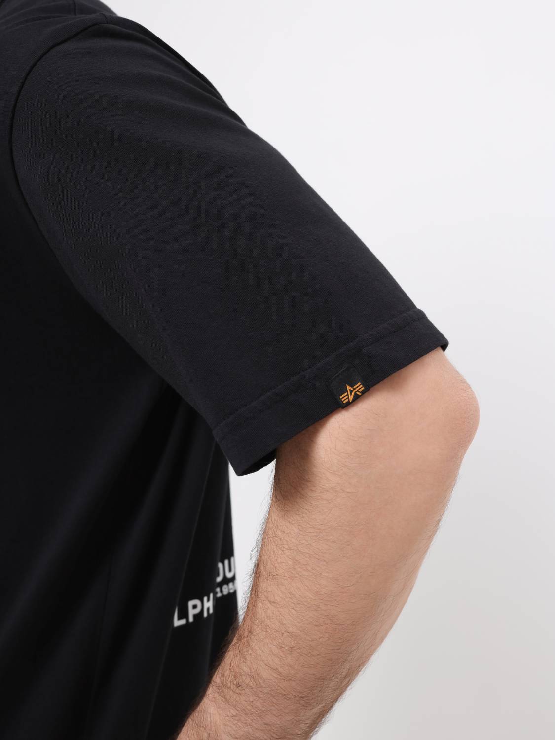 Футболка "Born Of Purpose" (Black) Alpha Industries