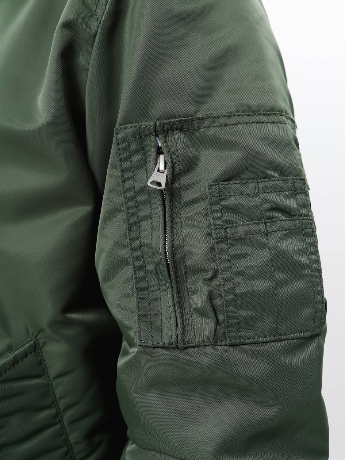 Куртка / Бомбер утепленный мужской ''Welder MA-1'' (Light Olive) Vintage Industries