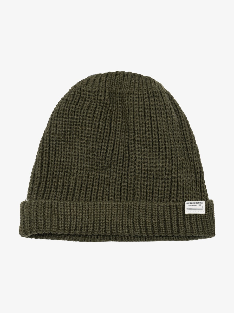 Шапка ''Essential Watch Cap" (Olive) Alpha Industries