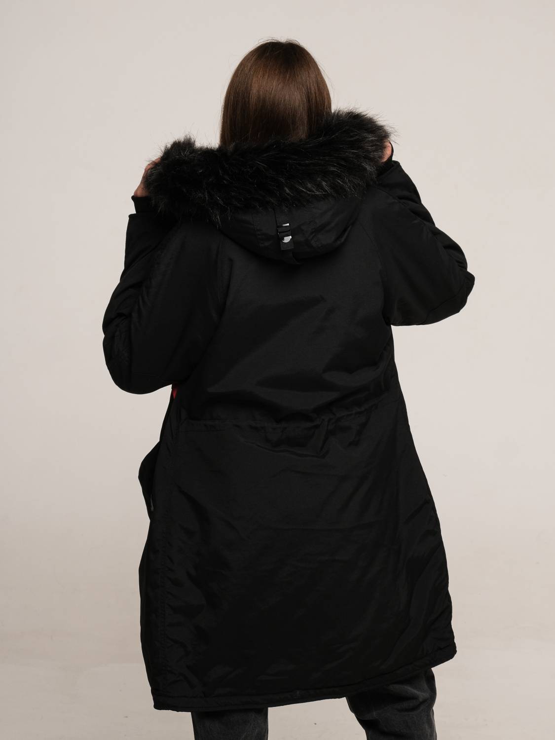 Куртка / Парка теплая женская "Elyse Gen II" (Black) Alpha Industries