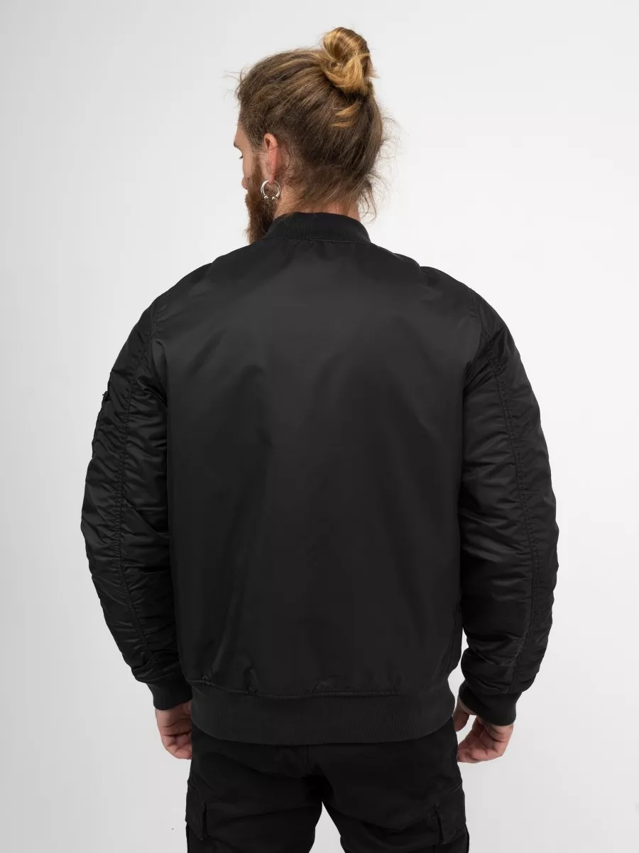 Куртка / Бомбер утепленный мужской ''Westford MA-1'' (Black) Vintage Industries