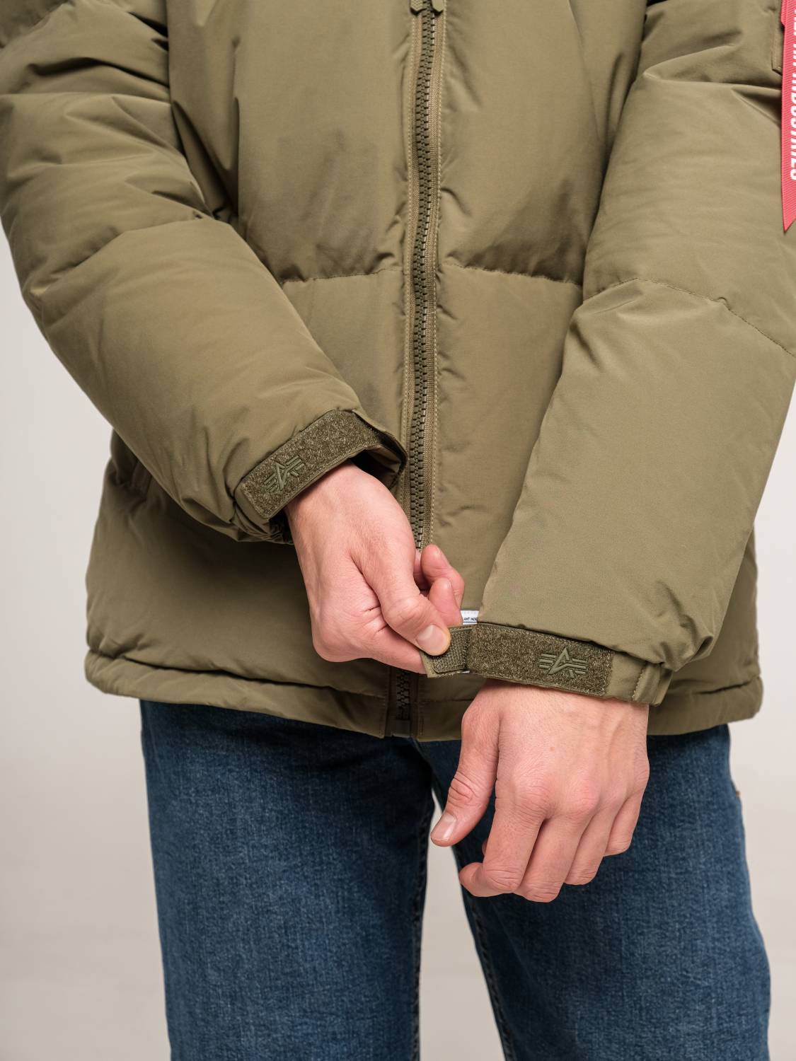 Пуховик / Парка теплая мужская "Puffer Parka" (OG-107 Green) Alpha Industries