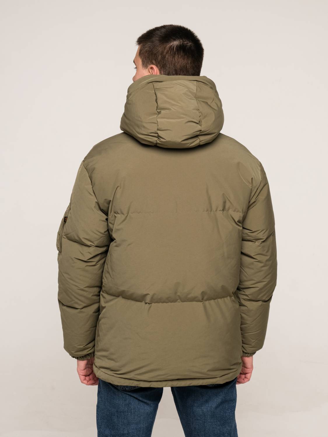 Пуховик / Парка теплая мужская "Puffer Parka" (OG-107 Green) Alpha Industries